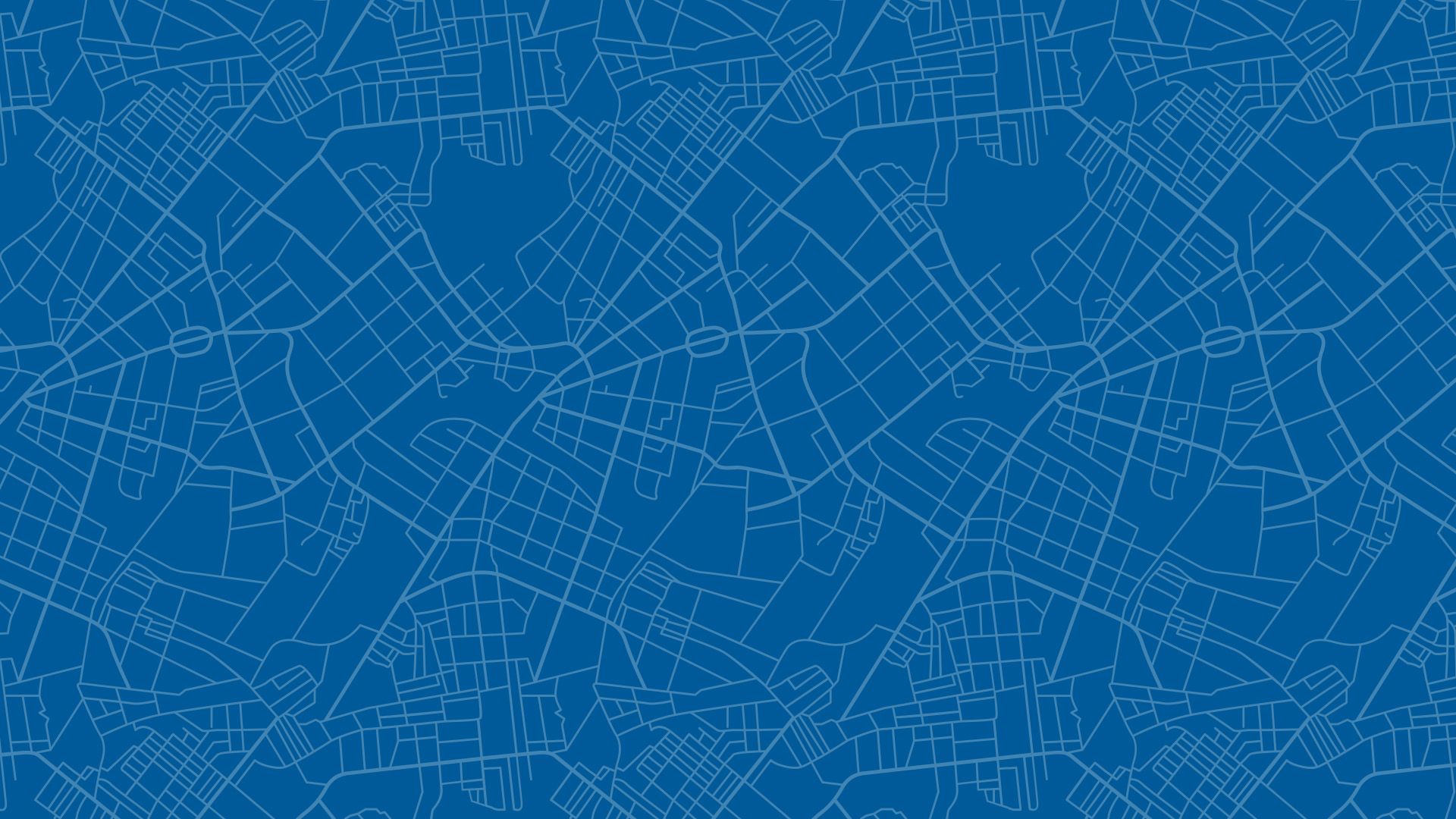 blue background with street line design
