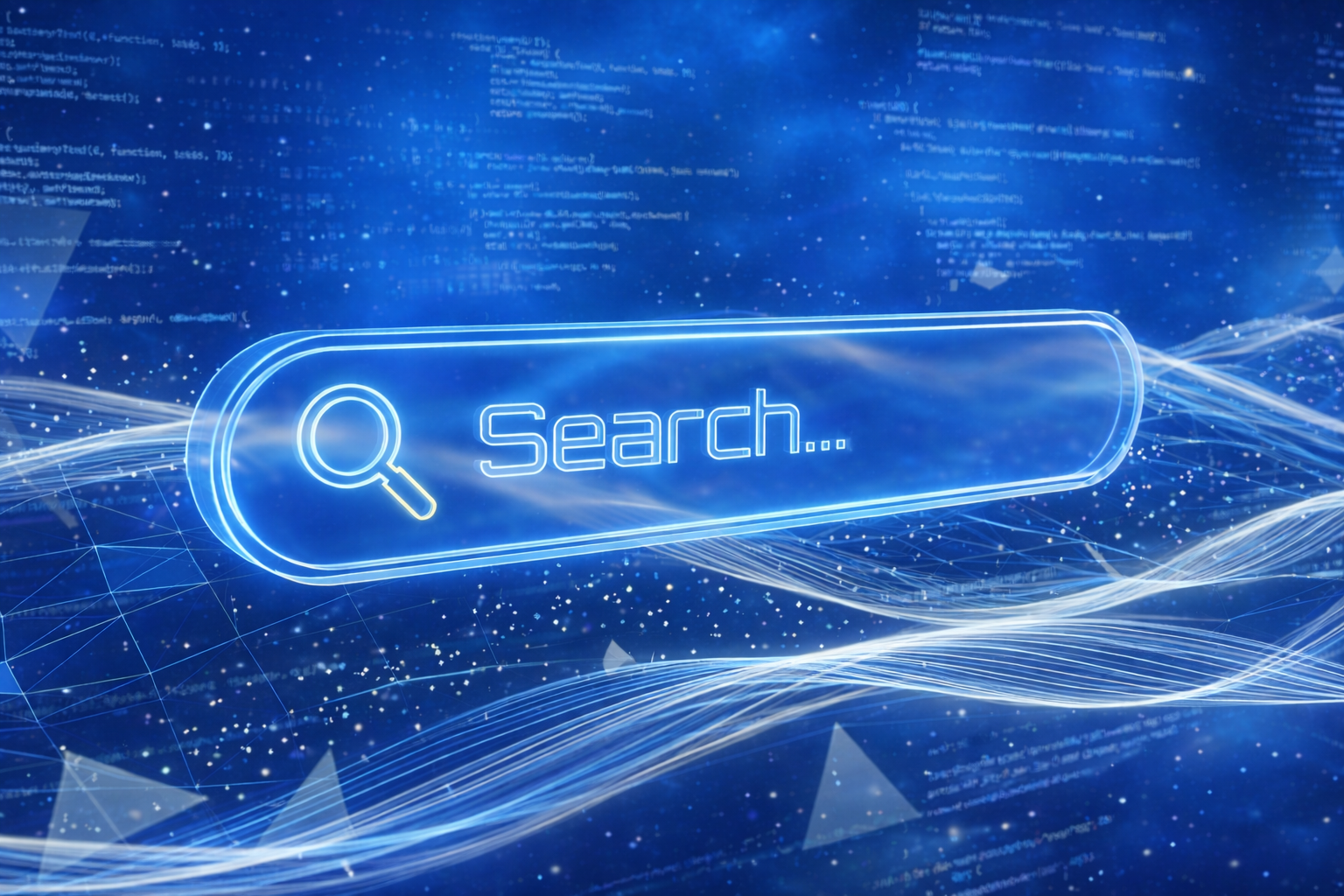 Hero image for the search and discovery white paper. 