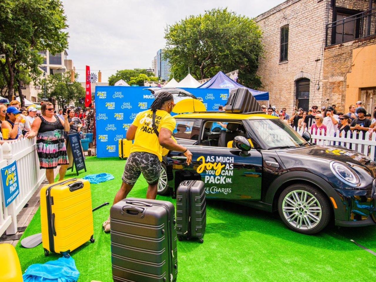 Lake Charles's Pack All the Joy You Can Activation