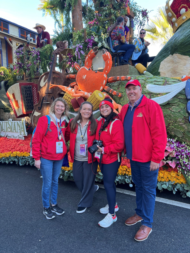 Miles team at the Rose Bowl Parade