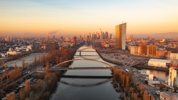 A skyline photo of Germany. 