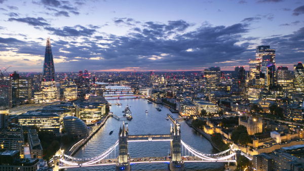 River Thames in London
