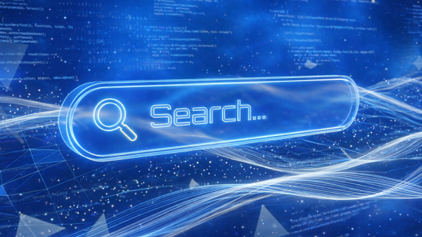 Hero image for the search and discovery white paper. 