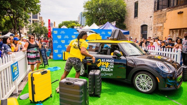 Lake Charles's Pack All the Joy You Can Activation