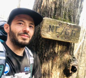 Pablo Rojas on the Appalachian Trail