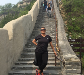 Melissa Cherry in China