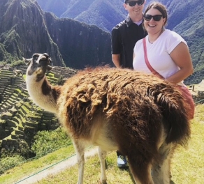 A photo of Emily in the mountains of Hawaii. 