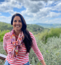 Erin Marvin in Italy
