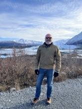 A photo of CA near mountains