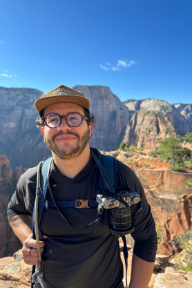 Fabio Garcia at Zion National Park