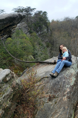 Cynthia Kendrick in Chained Rock, KY