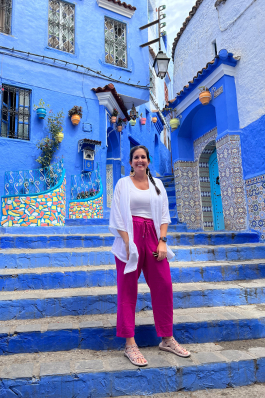 Erin Marvin in Morocco