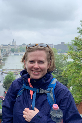 Hannah Brown in Budapest