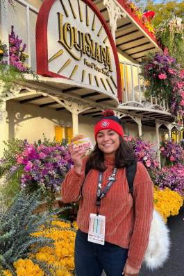 Isa Rubiano at the Rose Bowl in Pasadena, CA