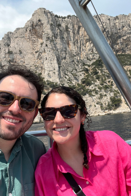 J.T. Mullen in Cassis, France