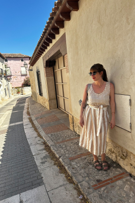 Jamie Fiedler in Madrid, Spain