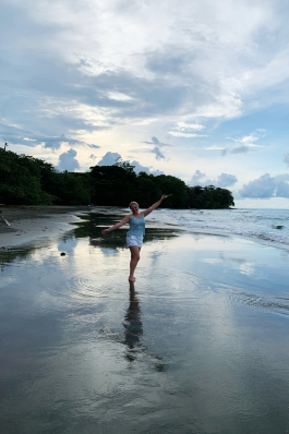 Julia Contreras in Costa Rica