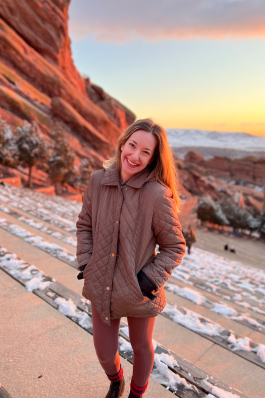 Lindsay Pace at Red Rocks Amphitheatre in Denver, CO