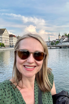 Melissa Bartalos in Zurich, Italy