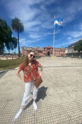 Sarah Katz in Buenos Aires, Argentina