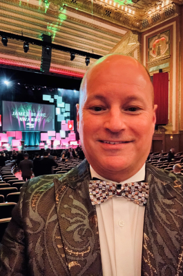Steven Keith at the James Beard Awards in Chicago, IL