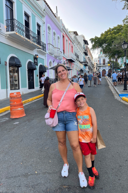 Tiffany Azzara in San Juan, Puerto Rico