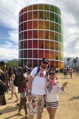 Devin at Coachella