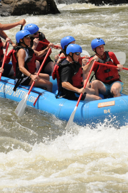 Irish white water rafting