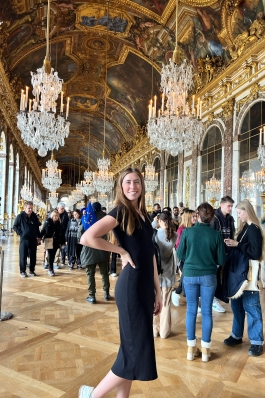 A photo of Shiann in Paris. 