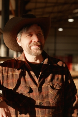 A still from a video of Dylan in a ranch. 