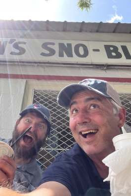 A photo of Joe in New Orleans. 