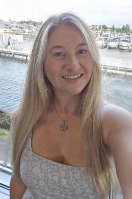 A photo of Kayla in Michigan.