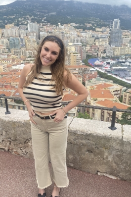 Nicole in Monaco.