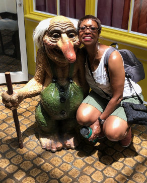 Cynthia Hazell Cutchin in Bermuda