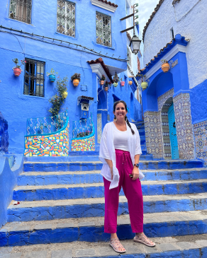 Erin Marvin in Morocco
