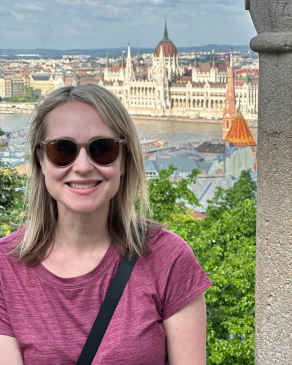 Melissa Bartalos in Budapest, Hungary