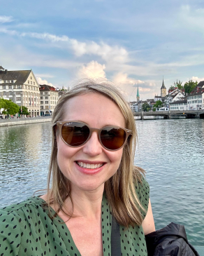 Melissa Bartalos in Zurich, Italy