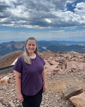 Melissa Bowman in Pikes Peak, CO