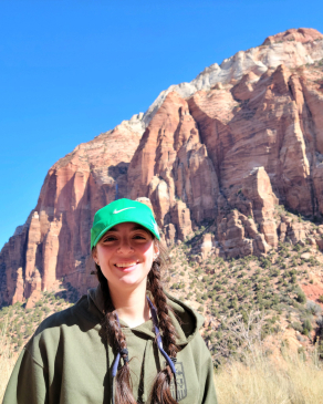Miranda Maisto in Zion National Park, UT