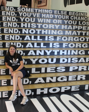 Nancy Wiles at The Stedelijk Museum in Amsterdam