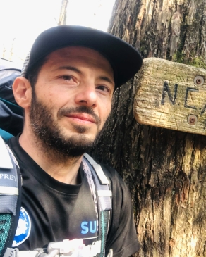 Pablo Rojas on the Appalachian Trail