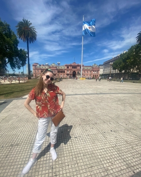 Sarah Katz in Buenos Aires, Argentina