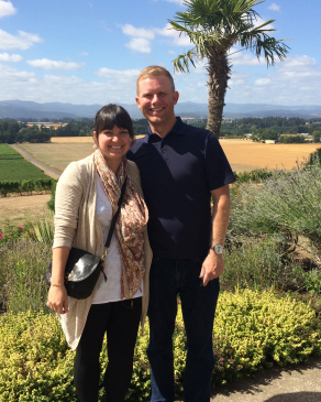 Susan Richardson in the Willamette Valley
