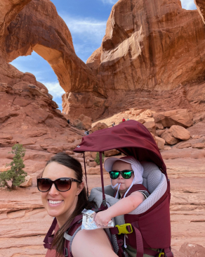 Taryn Parker in Moab, Utah