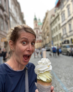 Jessica Roberts in Prague