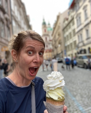 Jessica Roberts in Prague