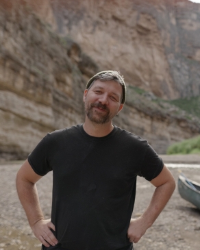 A still photo from a video featuring Dylan. 