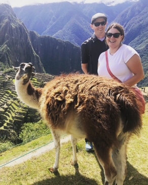 A photo of Emily in the mountains of Hawaii. 