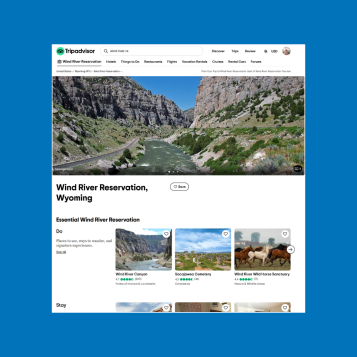 Wind River Tripadvisor page